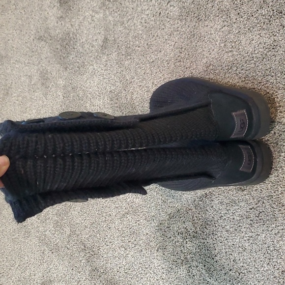 Ugg Australia Women Sweater Cardi Boots shoes sz 8 - Picture 6 of 11